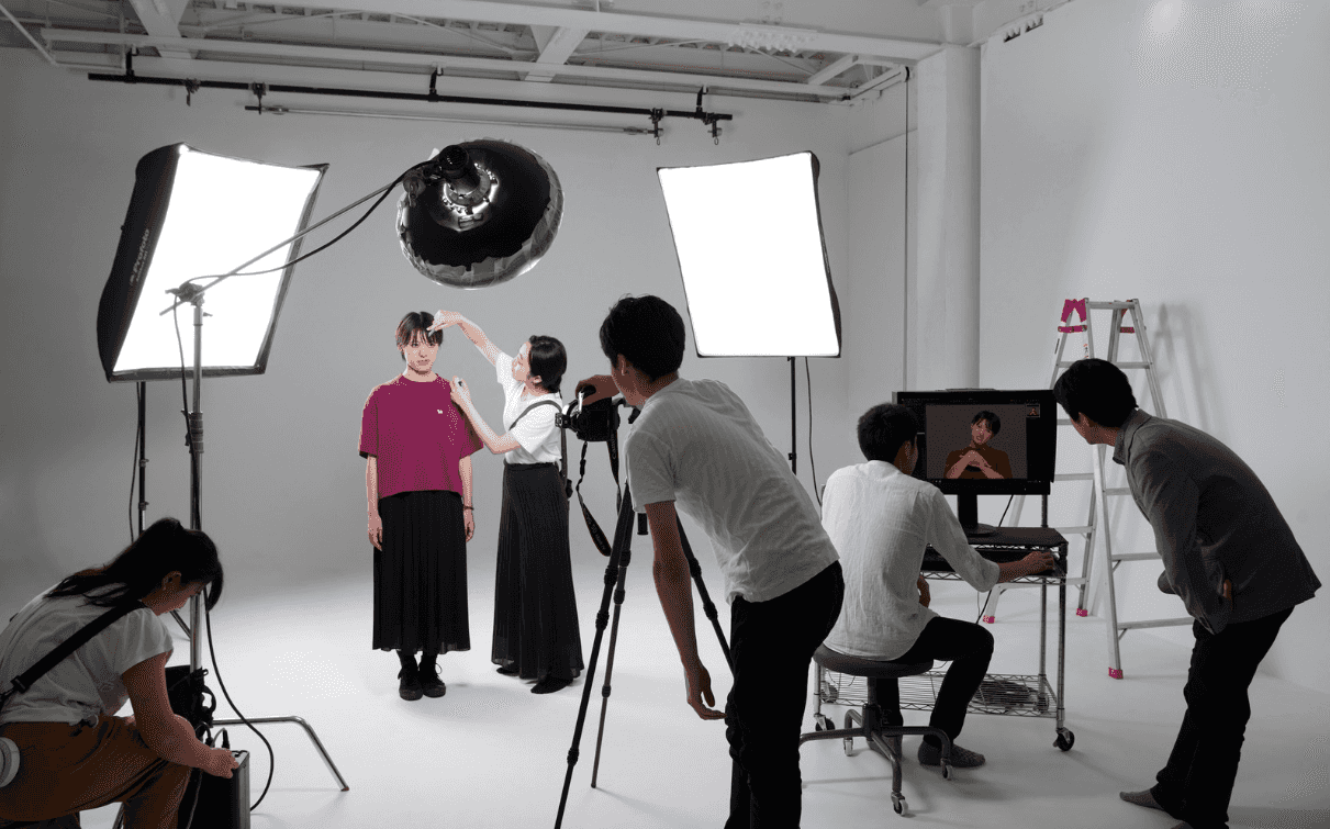 Studio photoshoot background